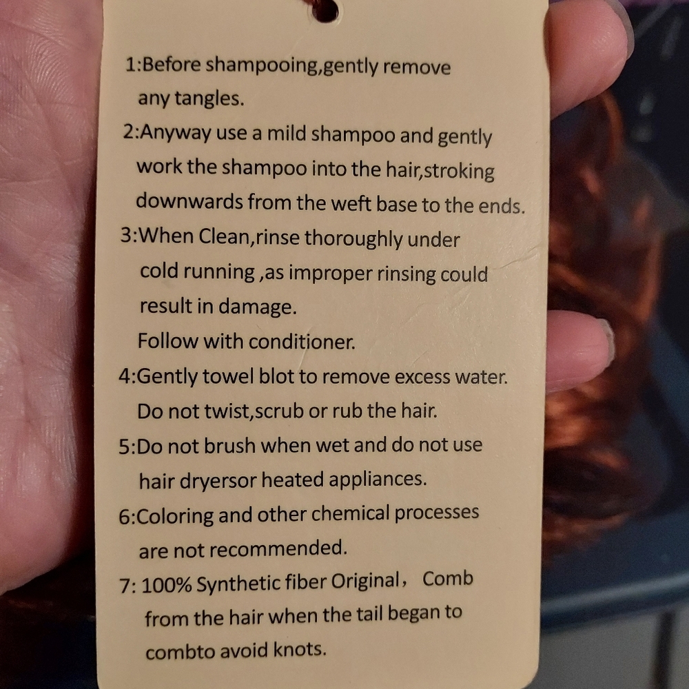 🎈Radiant Auburn Curly Wig🎈 - Picture 11 of 11